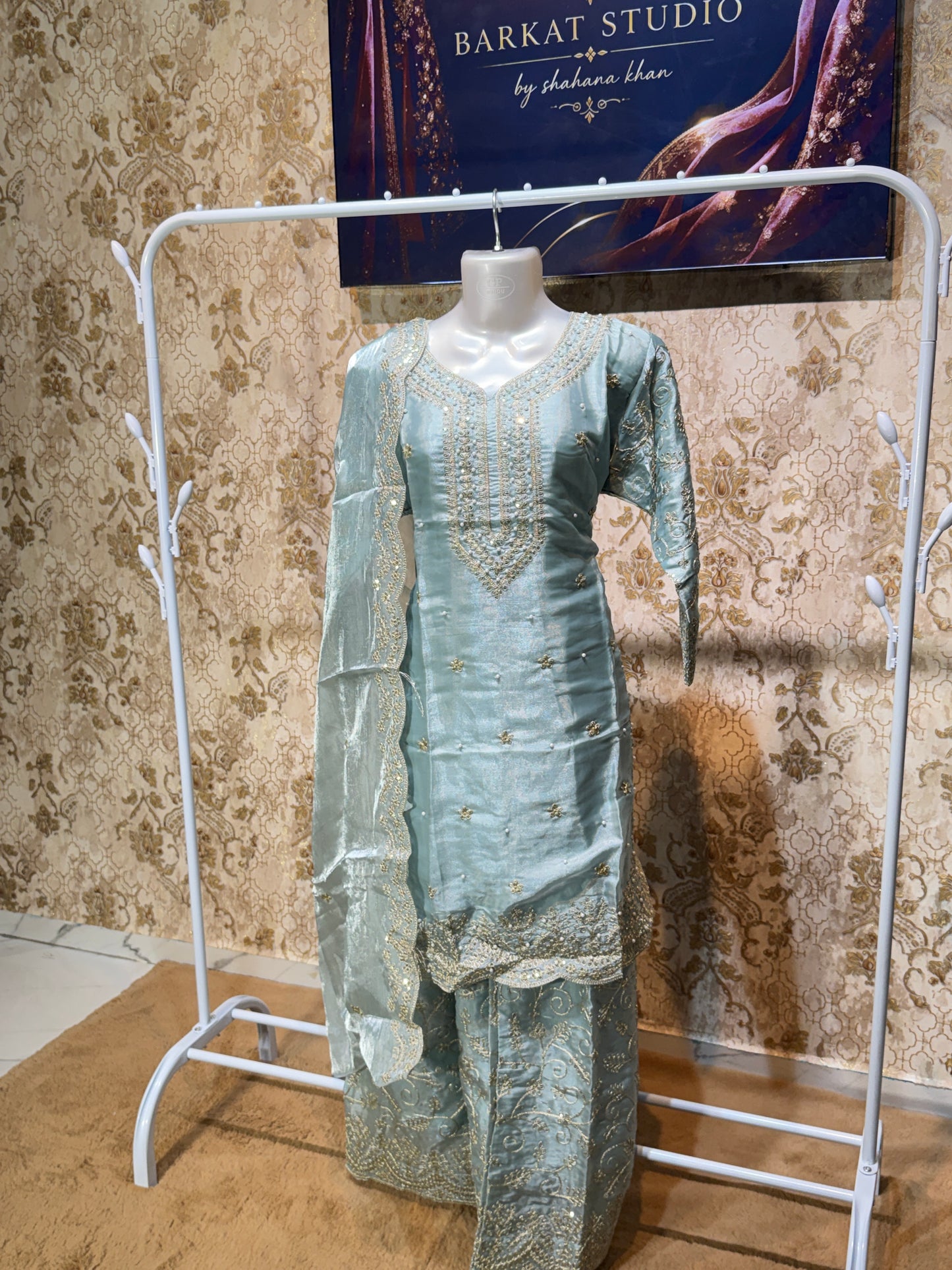 Royal Pastel Plazzo Set