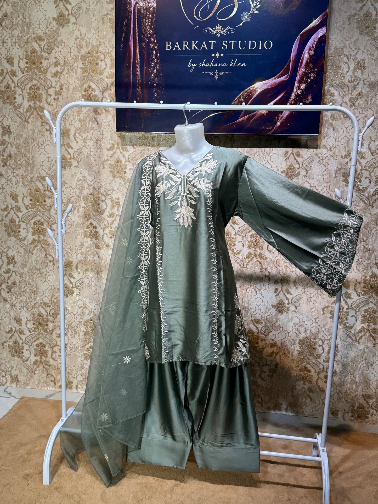Farshi Organza Dress