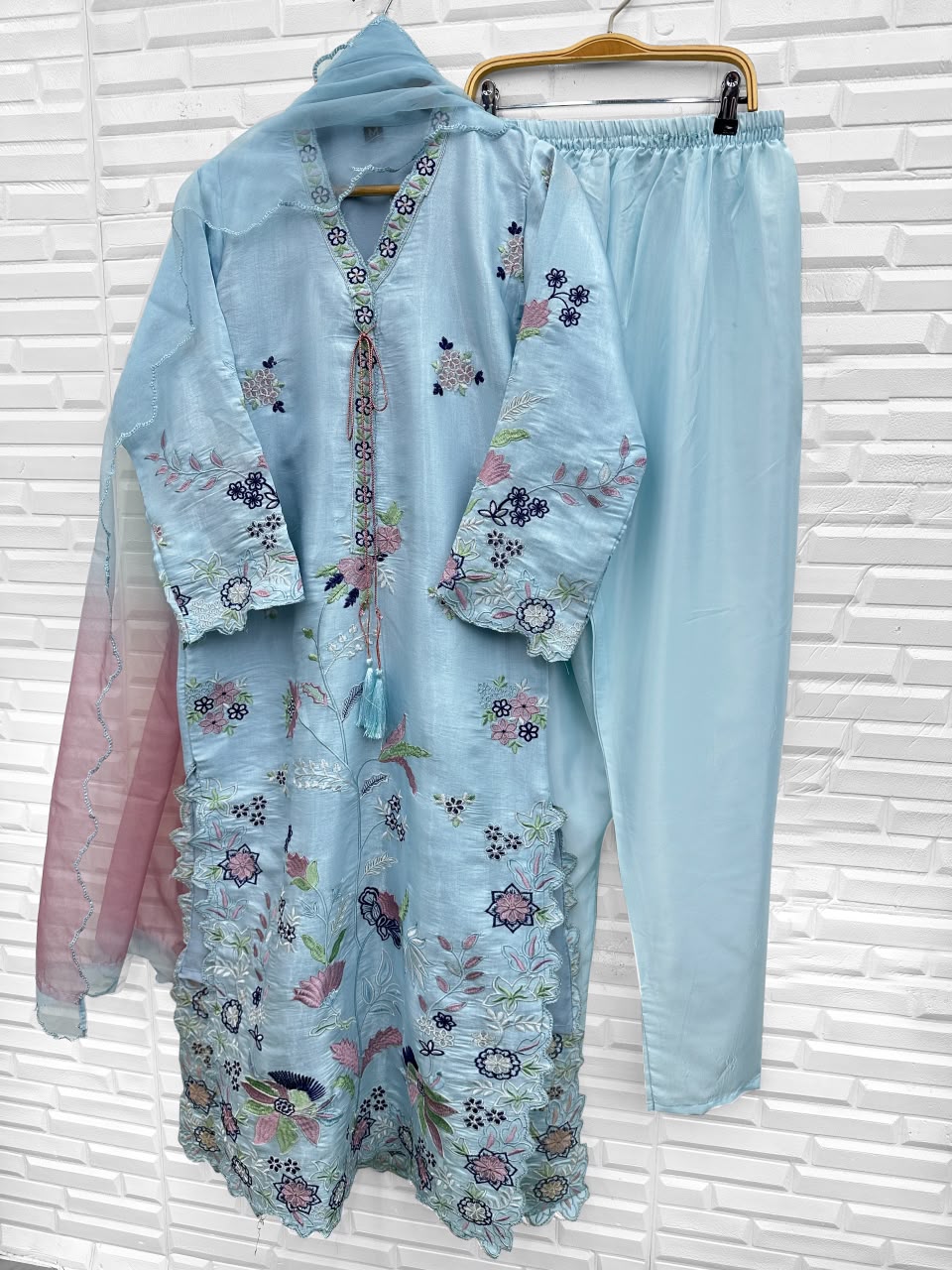 Butterfly Blue Dress