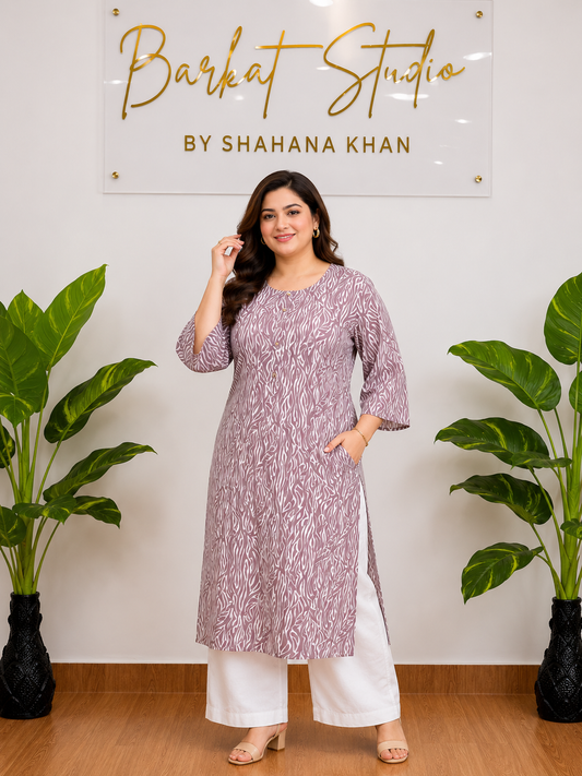 All Day Comfort Popcorn Kurti Collection