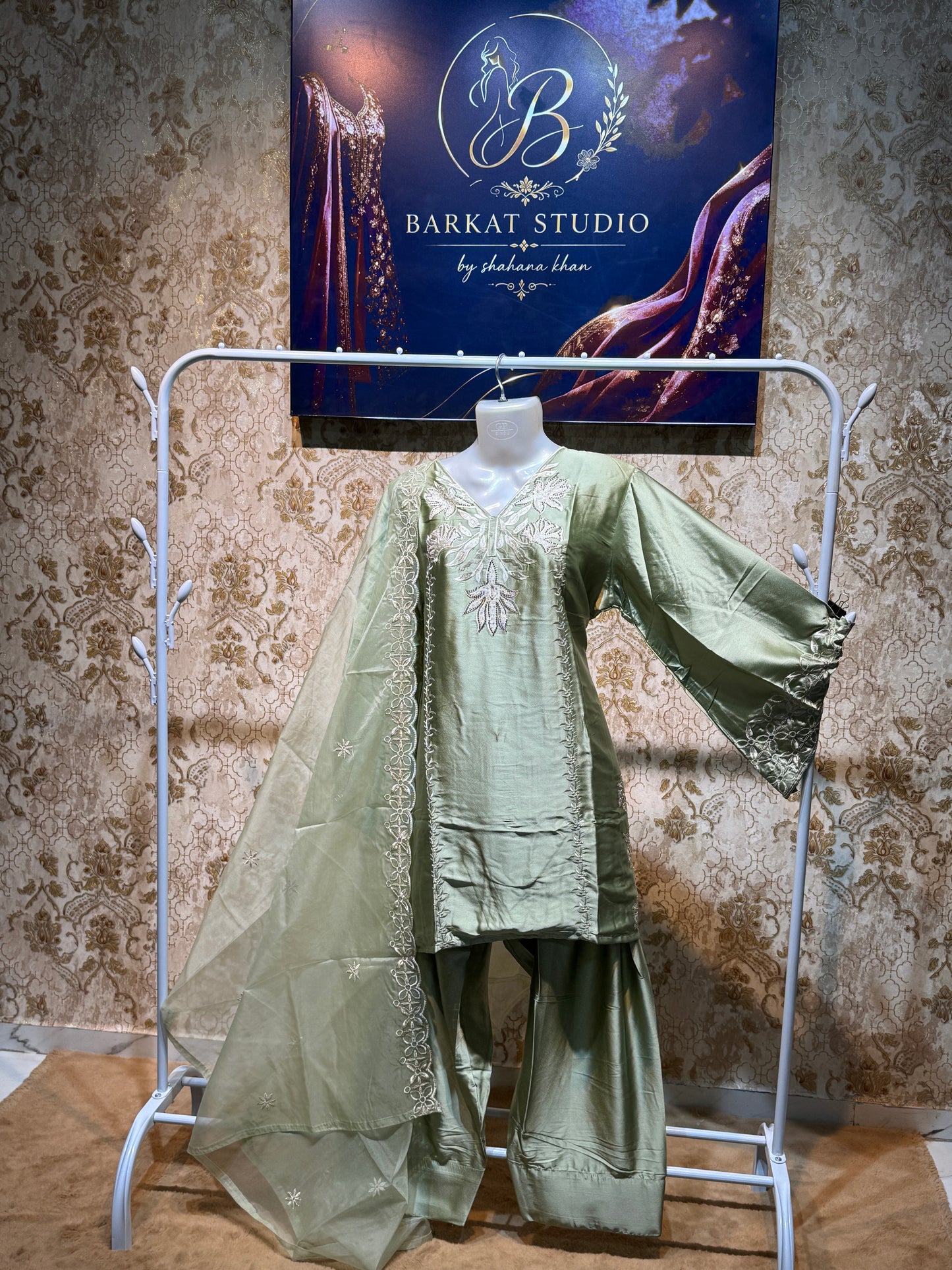 Farshi Organza Dress