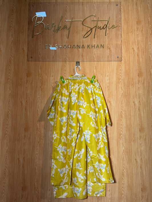 Casual Summer Kurti-Pant set