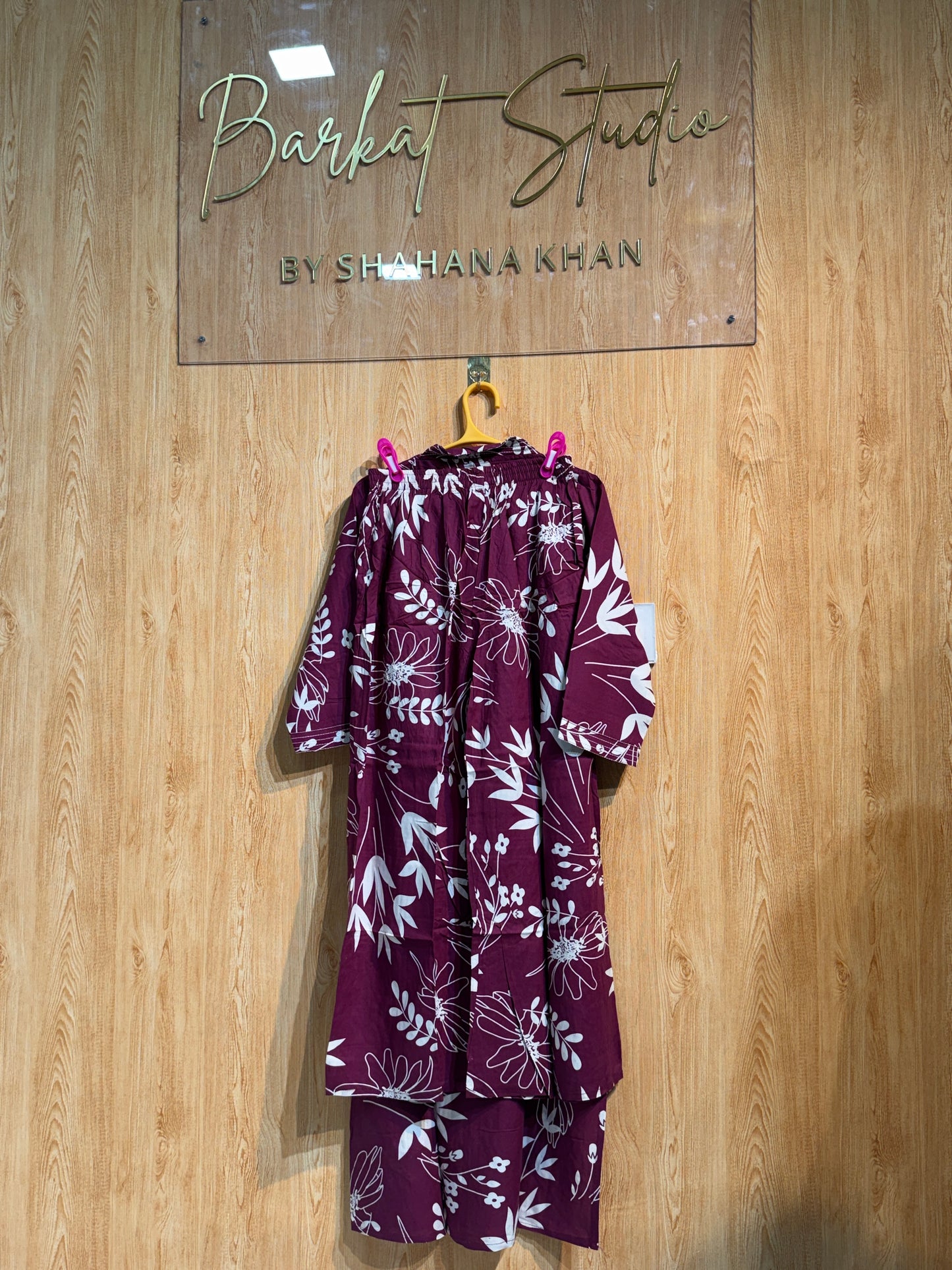 Casual Floral Cotton Co-Ord Set